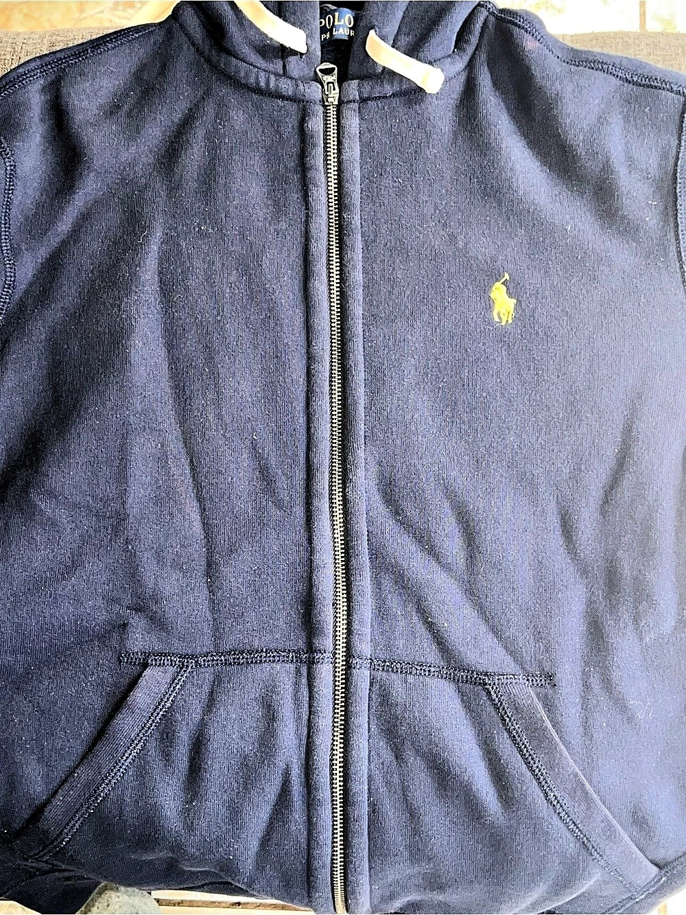 Polo Ralph Lauren Full-Zip Hoodie Men'Small Cotton-Blend Size Small
